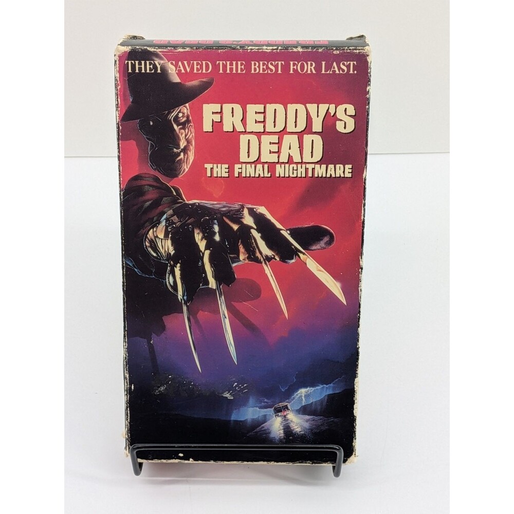 Freddy's Dead The Final Nightmare VHS Movie Tape New Line Cinema